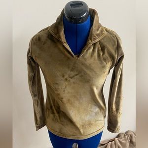 Best United Garment Company velour top. Good condition, size small